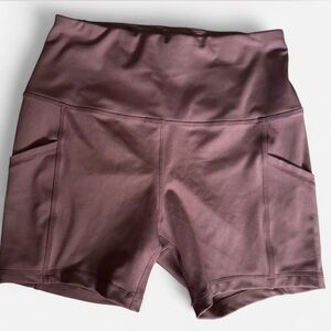 Aeropostale Women's Plum Bike Shorts